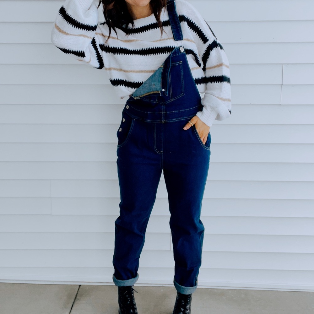 Denim Overalls